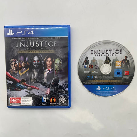 Injustice Gods Among Us Ultimate Edition PS4 Playstation 4 Game 13N3