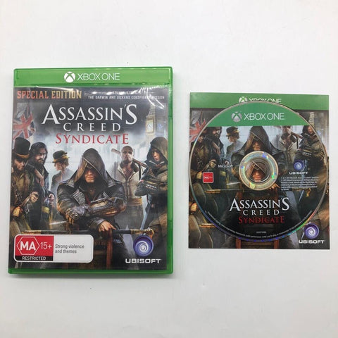 Assassin's Creed Syndicate Xbox one Game + Manual PAL 24d3