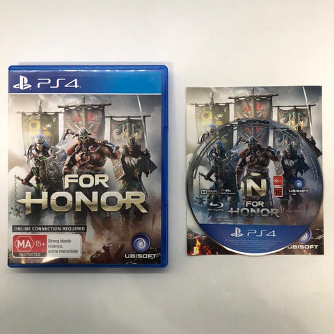 For Honor PS4 Playstation 4 Game + Manual 06n3