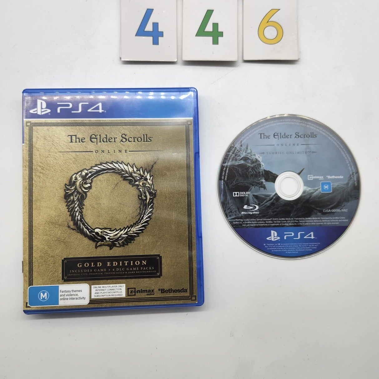 The Elder Scrolls Online Gold Edition PS4 Playstation 4 Game - Trippy Trades 