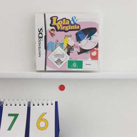 Lola And Virginia Nintendo DS Game + Manual