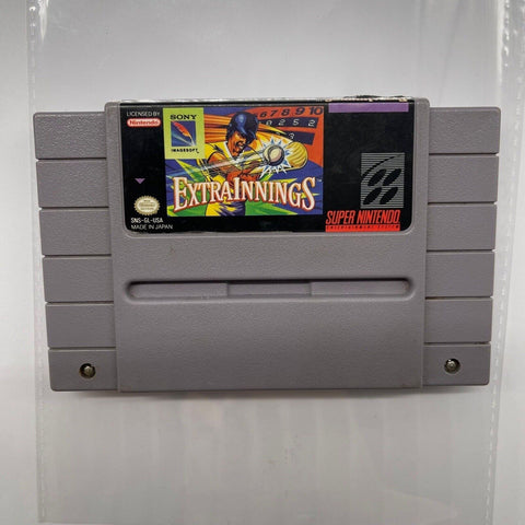 Extra Innings Super Nintendo SNES Game Cartridge NTSC U/C 14j4