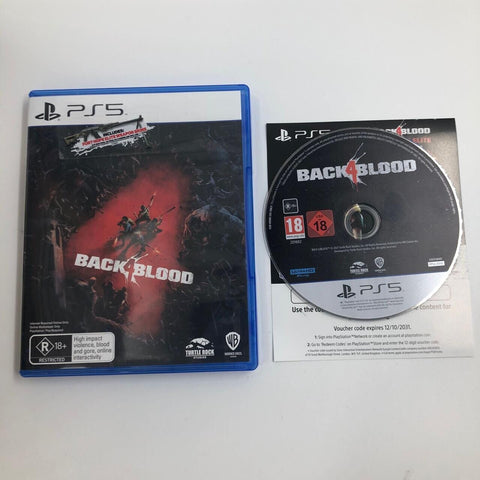 Back 4 Blood PS5 Playstation 5 Game + Manual 11F4