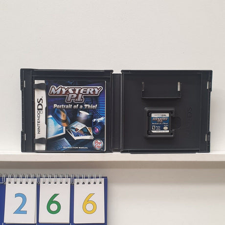 Mystery P.l. Nintendo DS game + manual