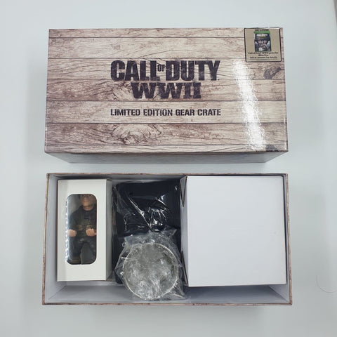 Call Of Duty WWII Limited Edition Gear Crate Complete Box 04F4