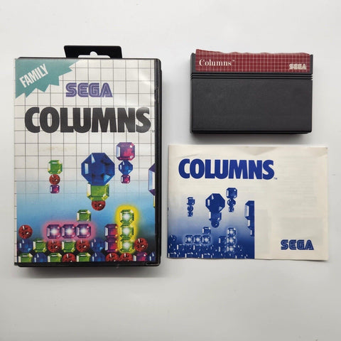 Sega Columns SEGA Master System Game + Manual PAL