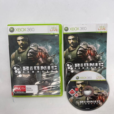 Bionic Commando Xbox Original Game + Manual PAL 06n3