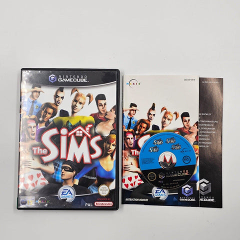 The Sims Nintendo Gamecube Game + Manual PAL 25F4