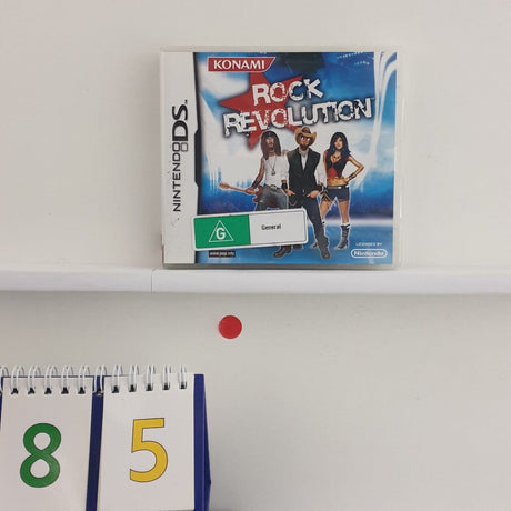 Rock Revolution Nintendo DS Game + Manual