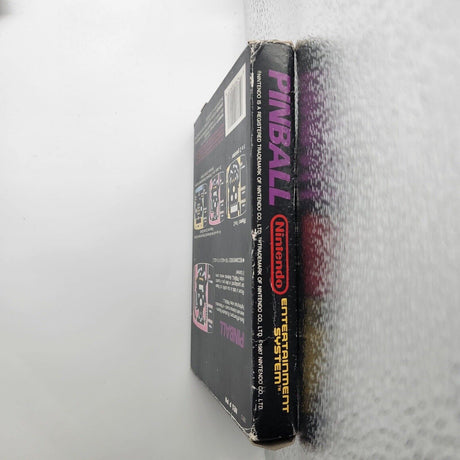 Pinball Nintendo Entertainment System NES Game PAL Boxed Complete