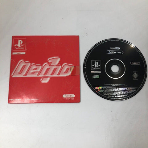 Demo One PS1 Playstation 1 Demo PAL 25F4