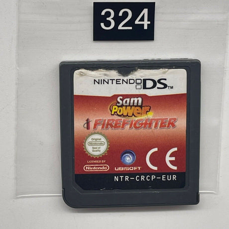 Sam Power Firefighter Nintendo DS Game Cartridge