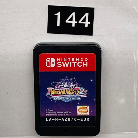 Disney Magical World 2 Enchanted Edition Nintendo Switch Game Cartridge