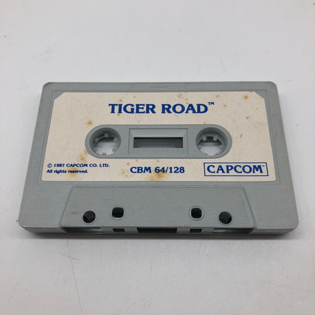 Tiger Road CBM 64/128 Cassette Capcom Game Boxed