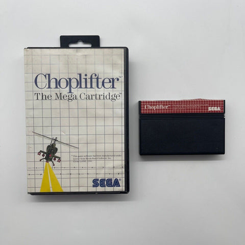 Choplifter Sega Master System Game PAL 25F4