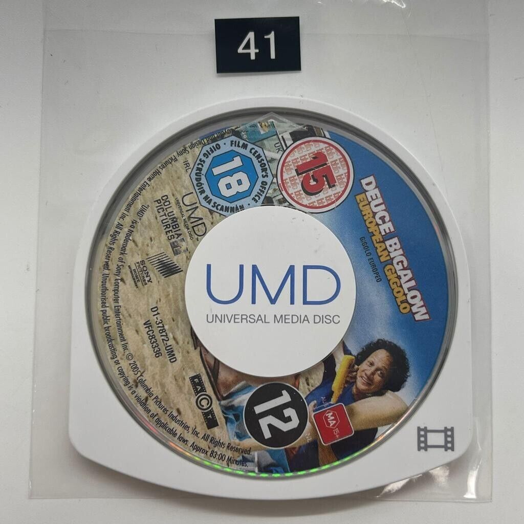 Deuce Bigalow European Gigolo PSP Playstation Portable UMD Movie