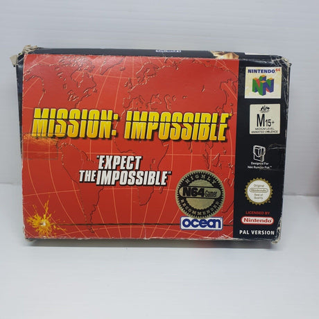 Mission impossible Nintendo 64 N64 Game Boxed Complete PAL