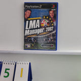 LMA Manager 2002 PS2 Playstation 2 Game + Manual PAL oz51